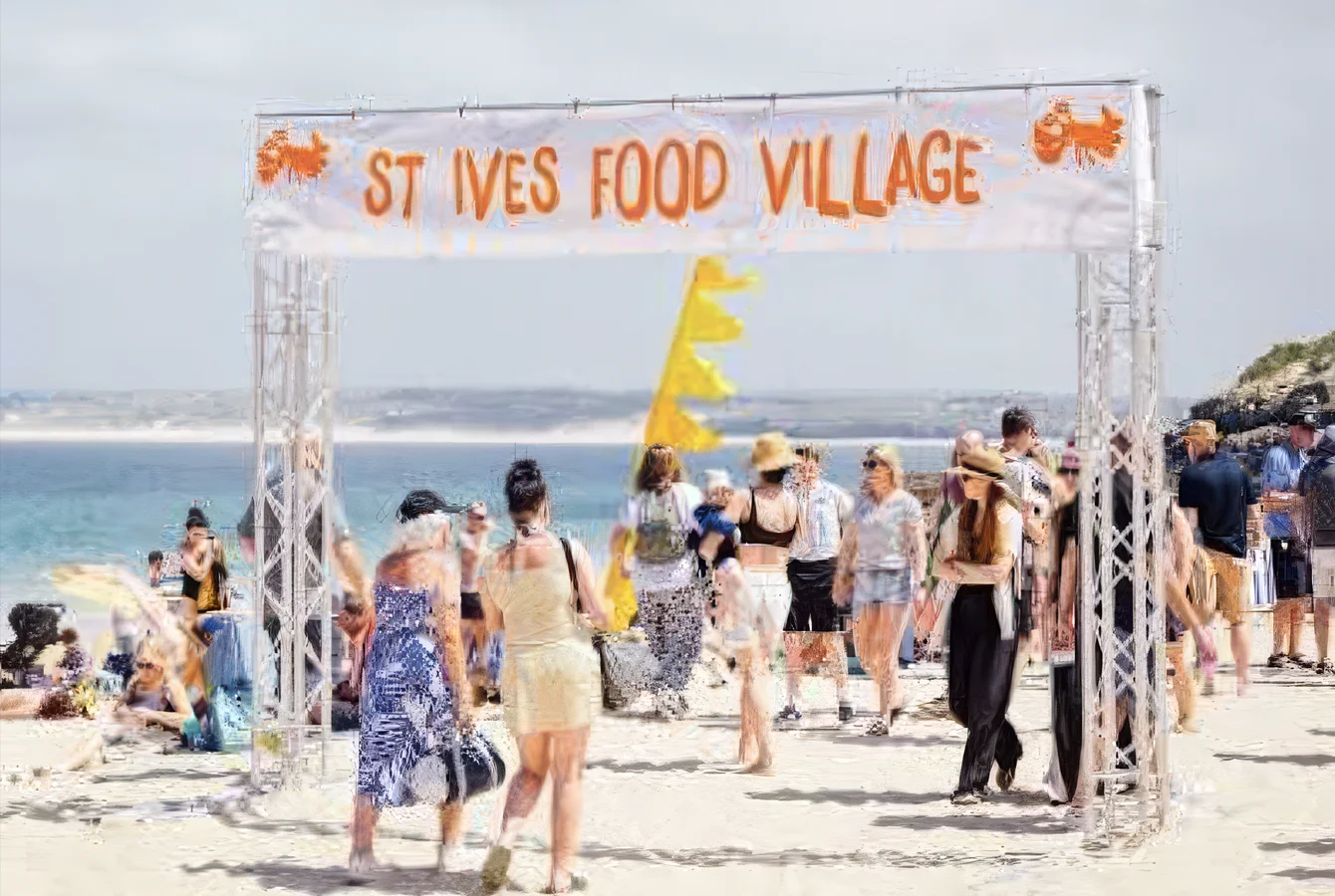 St Ives Food and Drink Festival on Porthminster Beach