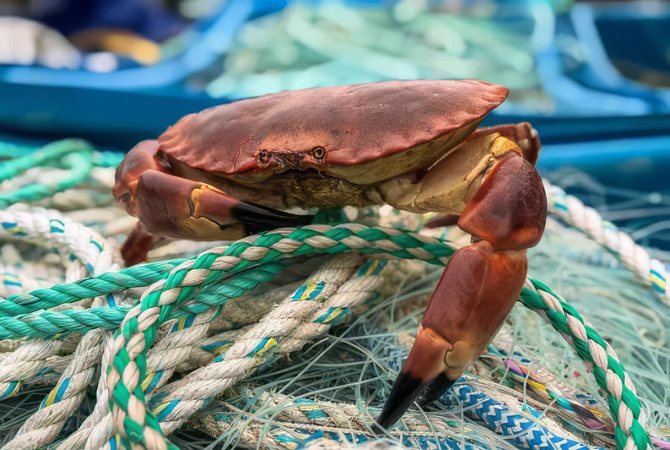 Brown crab supplied by Camel Fish in North Cornwall