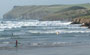 Giant surf at Polzeath