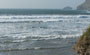Giant surf at Polzeath