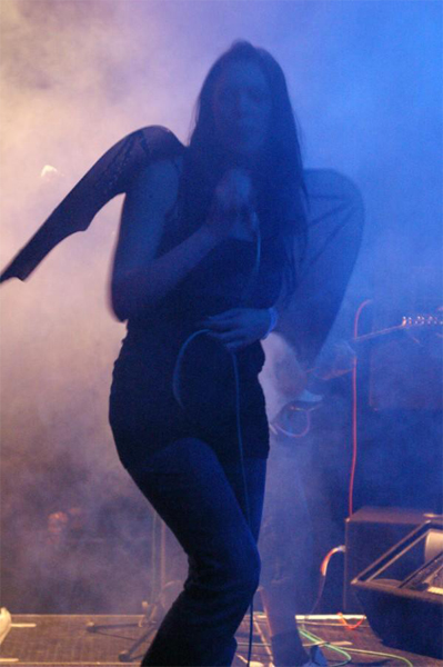 Auditoria's vocalist, Faye