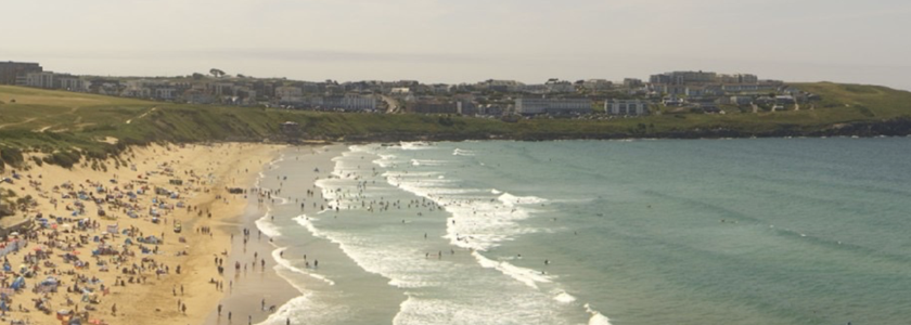 Fistral Beach webcam in Newquay